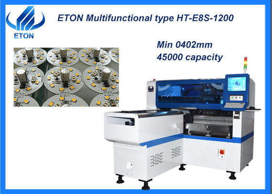 Velocidad media LED Chip Mounter 45000 CPH para el minuto 0402 del conductor SKD del poder