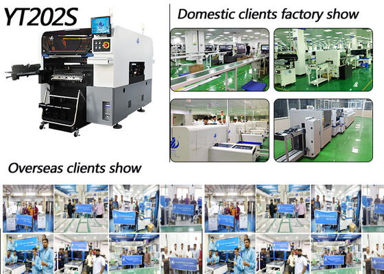 Máquina eléctrica SMT automático Mounter del lugar de la selección de SMT del tablero de 20 cabezas