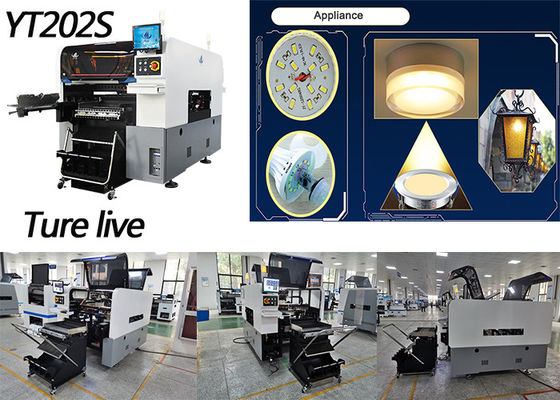 Máquina eléctrica SMT automático Mounter del lugar de la selección de SMT del tablero de 20 cabezas