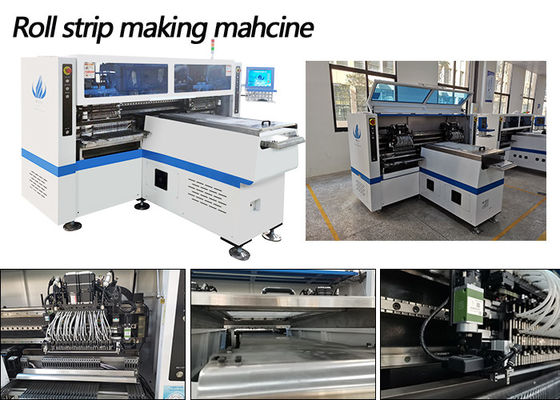 Selección del montaje de la tira y máquina flexibles del lugar