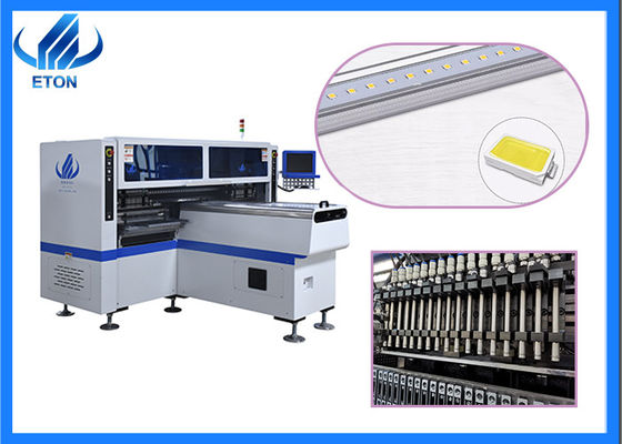 Planta de montaje de luz LED semiautomática estación de 68 alimentadores de 6kw para luz de tubo de 1,2 m