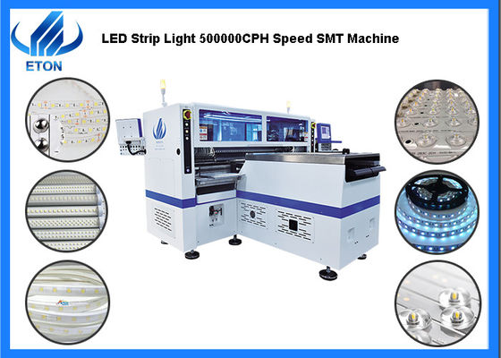 Alimentador eléctrico inteligente ultrarrápido de la máquina de SMT Mounter de la luz de tira 500000CPH
