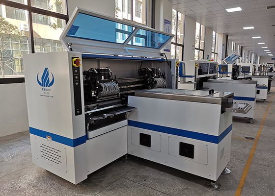 Se dobla la máquina flexible del lugar de la selección de la tira del módulo 250000 CPH 6KW del brazo cuatro